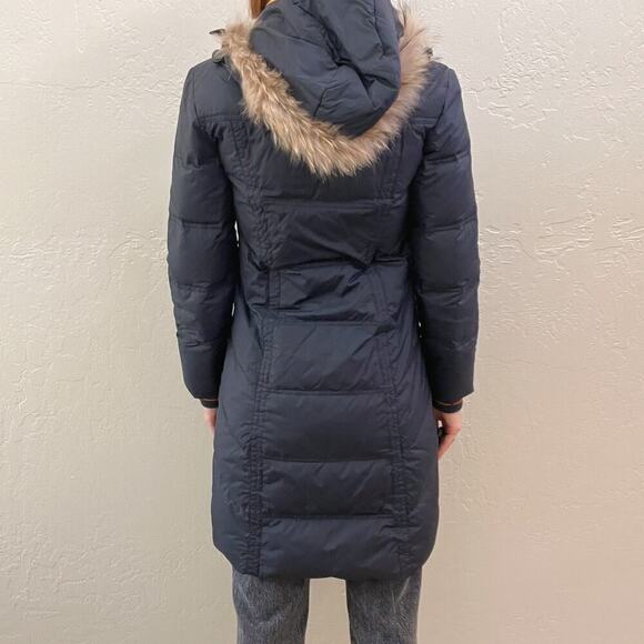 Longline Down Feather Puffer Jacket - Picture 4 of 6